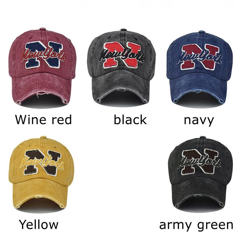 Бейсболка из хлопка новая 2021N с вышитыми большими буквами, потертая и старая, шляпа от солнца для улицы