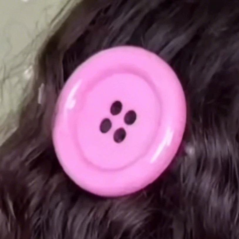 4pcs Fashion Colorful  Y2K Large Button Side Hair Clip Harajuku Candy Girls Gift Subculture Vintage INS Decoration Accessories