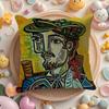 P-Picasso Масляный Кушон Чехол Лен Органическая Ткань Двусторонний Принт Дышащая Наволочка Диван Домашний Декор Подарок
