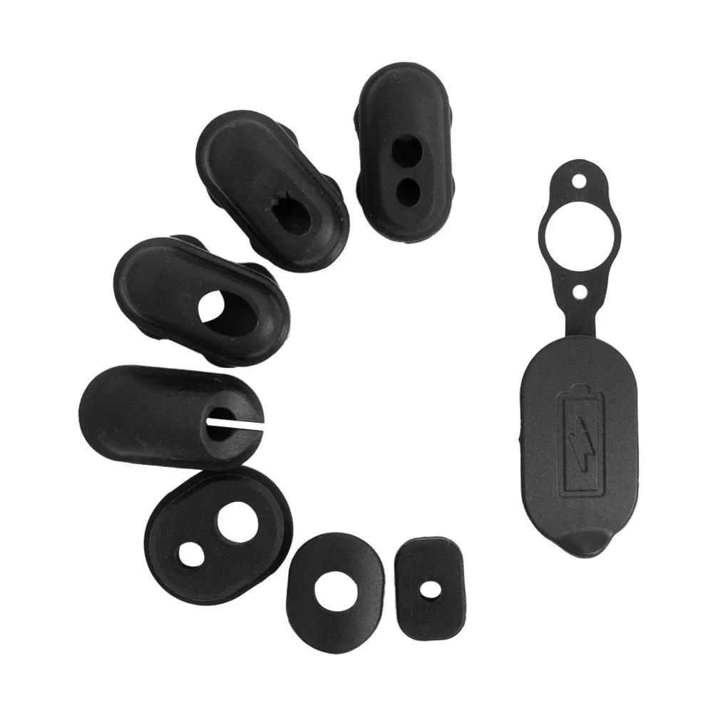 Пылезащитная заглушка для электросамоката Ninebot F20 F25 F30 F40, порт зарядки аккумулятора, герметичный порт тормоза, силиконовый чехол для карты