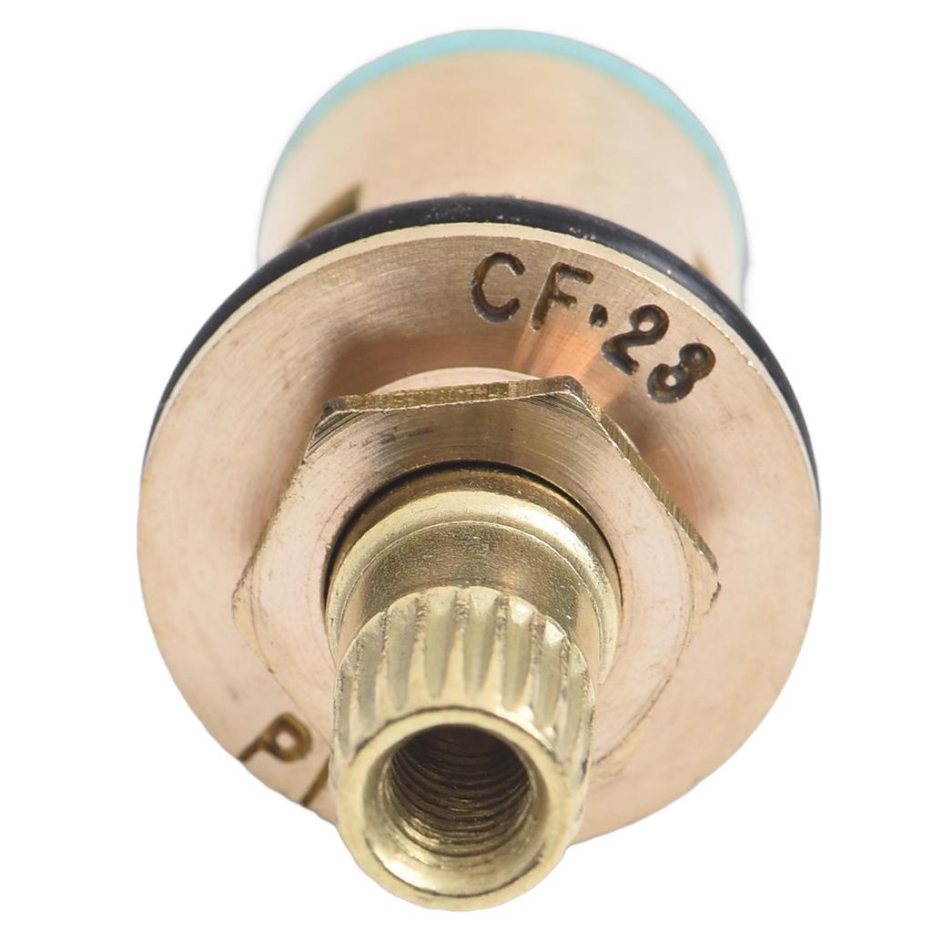 Медный керамический дисковый клапан-картридж с резиновым уплотнительным кольцом