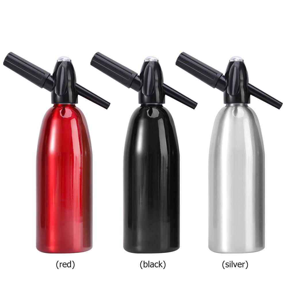 Сифон для содовой воды Многофункциональный генератор содовой воды Алюминиевый генератор пузырьков воды Аппарат для газирования воды для домашнего бара клуба