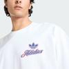 adidas Мужская футболка-свитшот с круглым вырезом Originals Summer League GFX Топы KE2248