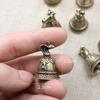 Chinese Style Brass Zodiac Keychain and Wind Chimes – Retro Twelve Animal Design