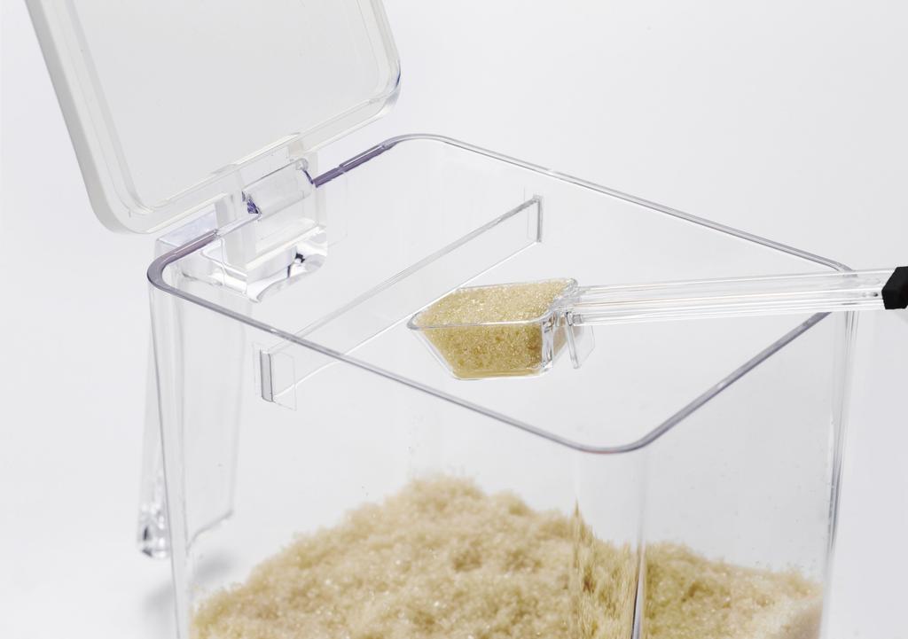 Yamazaki Jitsugyo Seasoning Seasoning Stocker Rack Set of White 3341 Container, & Tower, 2,