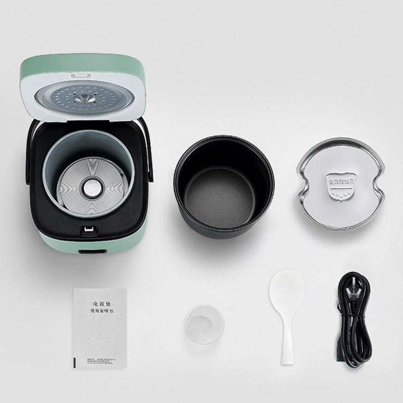 1-2 People 1.2L Small Rice Cooker Food Warmer Mini Rice Cooker Automatic Household Kitchen Electric Cooking machine Steamer