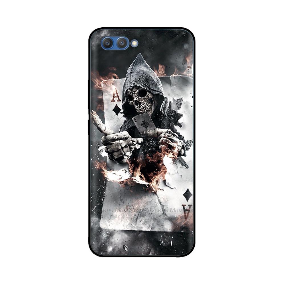 For Capa Huawei Honor 10 Case Cover Soft Silicone Phone Back Phone Case for Huawei Honor V10 VIEW 10 Bumper Protective Cases