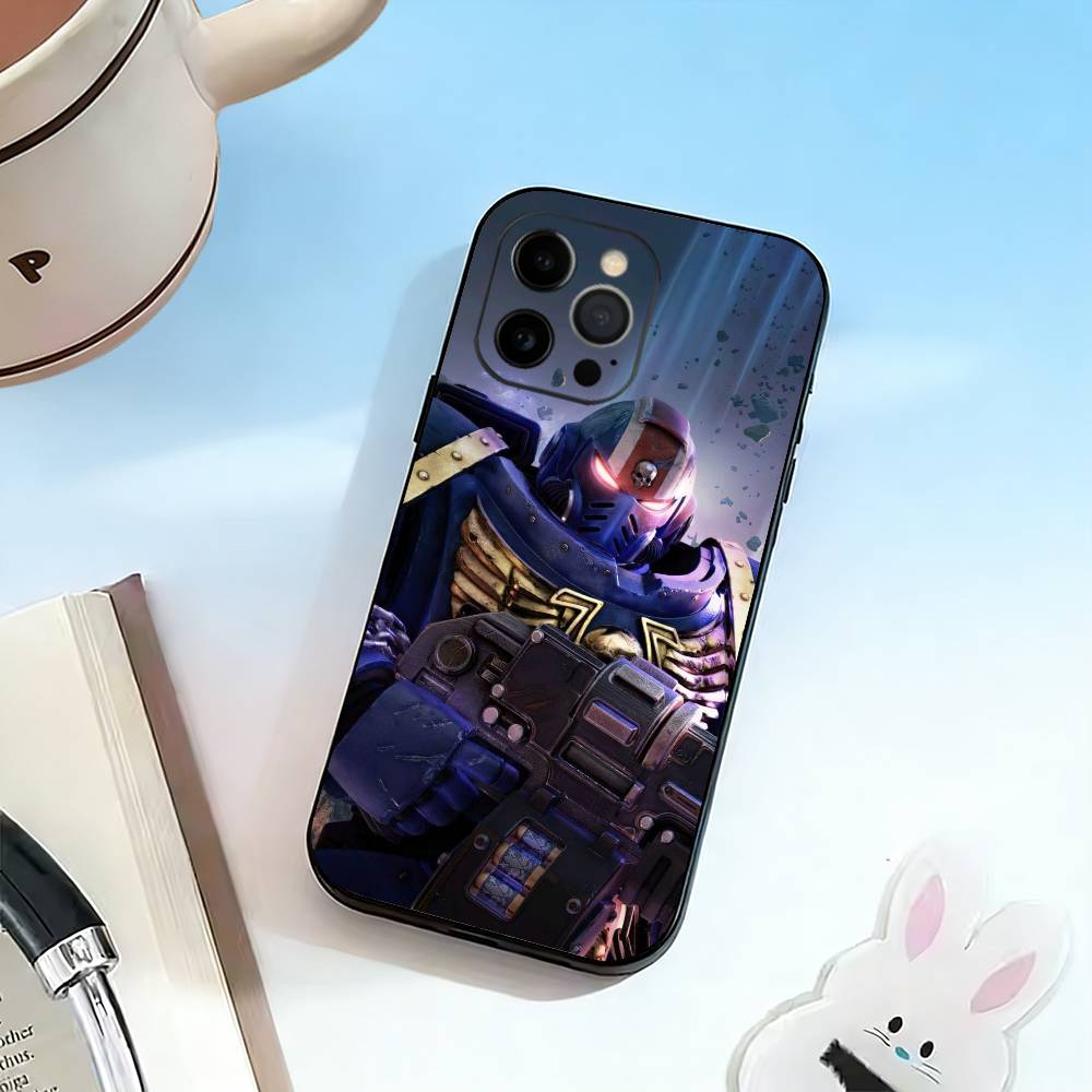 40K Космический десантник 2 Чехол для телефона Силиконовый Мягкий Для IPhone 17 16 15 14 13 12 11 X XR Plus Pro Max Plus