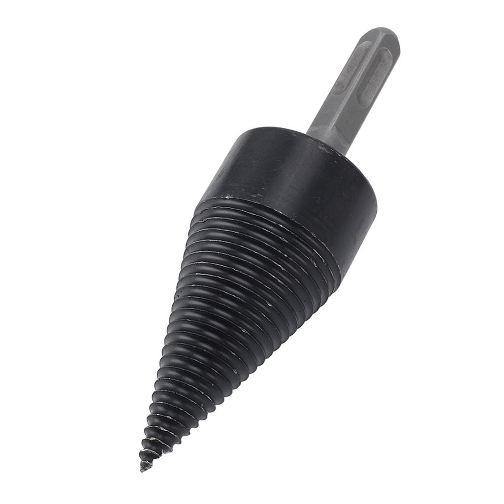 Firewood Log Splitter Kindling Splitting Wood Drill Bit with 3 Drilling Handles Firewood Log Drill