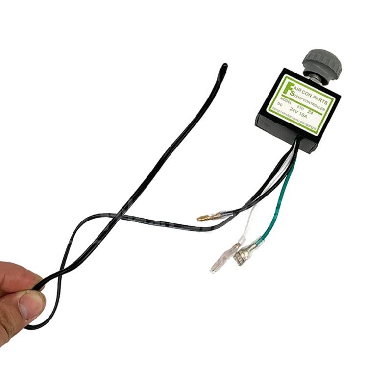 DC12V/24V 10A Thermostat Temperature Rotary Switch with Sensor for Evaporator