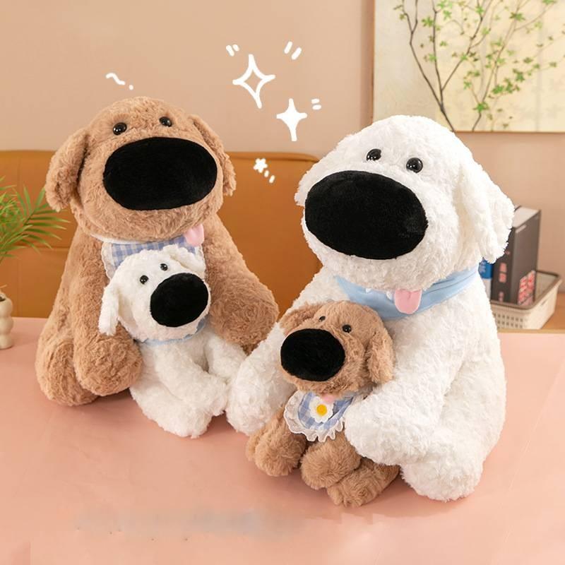 Big Creative Nose Dog Plush Toy Goofy Plush Gift Children Holiday Doll Gift