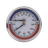 0-16Бар 0-120℃ Манометры Сталь 1/4дюйма 2,4дюйма Манометры Термоманометр