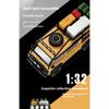 1/32 Внедорожный фургон Land Rover Defender Металлическая литая модель автомобиля Звук Свет Нерадиоуправляемая машина Игрушки Детская игрушечная машина Мальчик