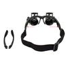 Magnification Lenses Wear Double Glasses Led Repair Eyeglasses Type Headwear Magnifier With 2 LED 6 Interchangeable Lens