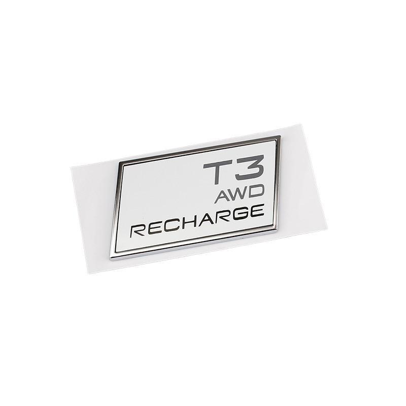 Car 3D ABS Sticker Trunk Rear Emblem Decal Badge Sticker Fit For Volvo