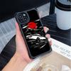 Ae78 Fashion Car Pattern Design Art Soft Phone Cases for iPhone 16 15 14 13 12 11 Pro Max 7 8 XR with Wrist Strap Lanyard Corner Protection Back Cover