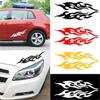 Наклейка на зеркало заднего вида, крышка пламя, наклейка на бампер автомобиля, окклюзия, царапины, автоаксессуары