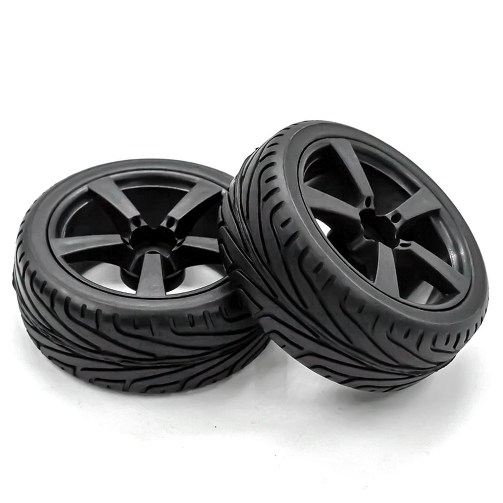 RC Drift Tires RC Racing Car Tires 4pcs Replacements for 1/10 HSP94123 94122 D5 Yokomo RC Drift Car