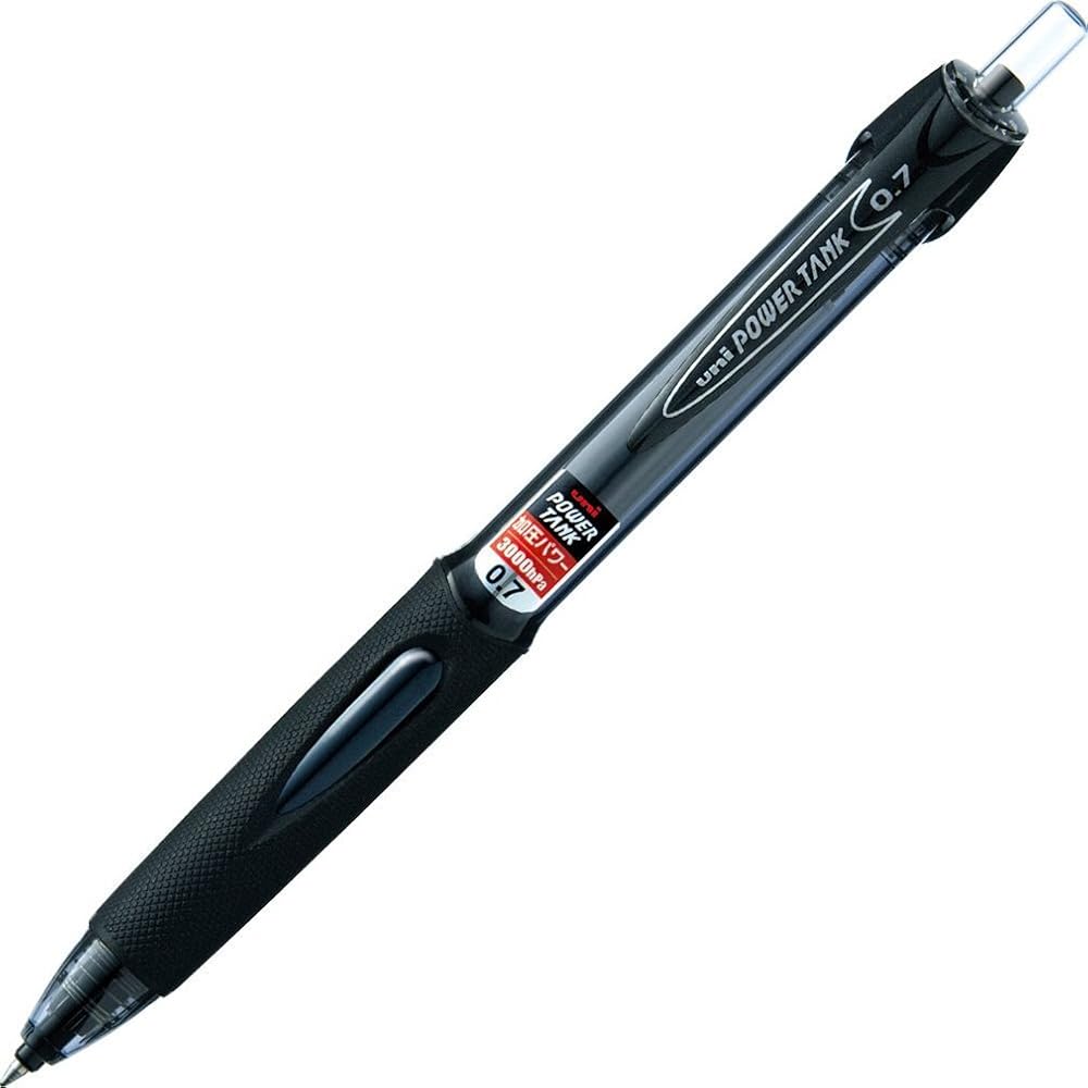 Шариковая ручка Mitsubishi Pencils Power Tank Standard 0,7 мм Черная SN200PT07.24 Набор из 10 штук