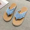 Женские тапочки, летние модные сандалии на плоской подошве, уличные шлепанцы для отдыха, дорожные пляжные тапочки, женские шлепанцы, сандалии