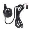 Electric Bike Thumb Throttle Plastic Finger Throttle Accelerator Replacement with SM Connector for
