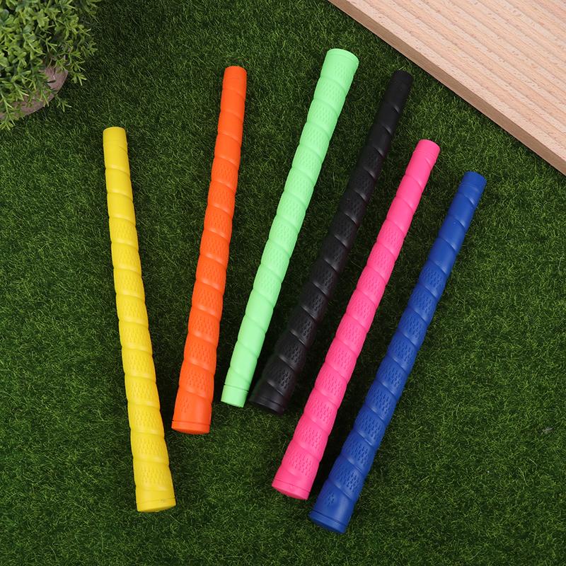 1 шт. универсальная ручка для гольфа, однотонная нескользящая резиновая стандартная ручка для гольф-клуба, для мужчин и женщин