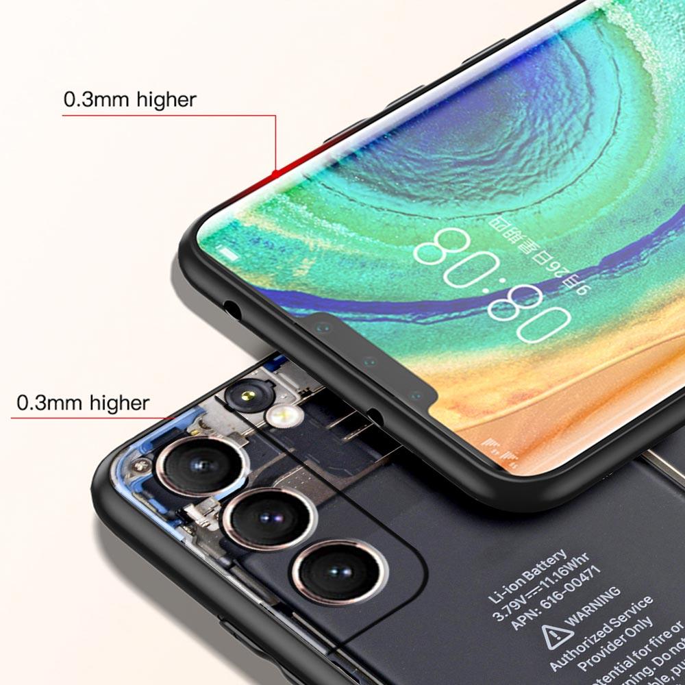 Чехол-накладка с рисунком печатной платы для Samsung Galaxy S26 S25 S24 S23 S22 S20 S21 FE Ultra S25 Edge Plus Мягкий ТПУ корпус