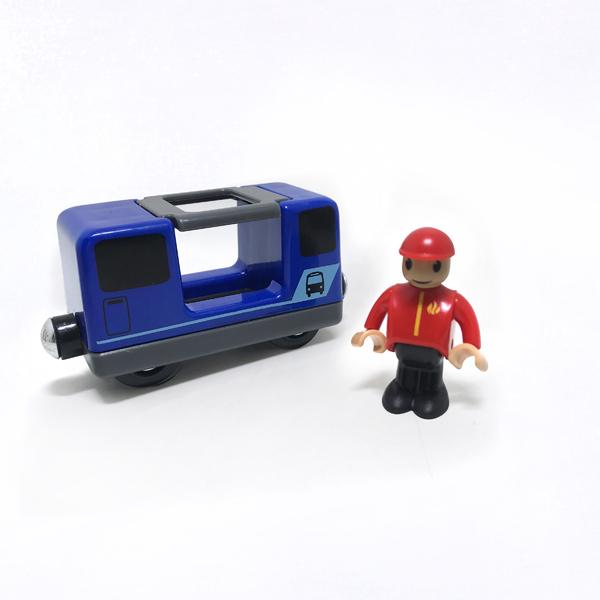 W2 Rlectric Car Harmonious Train Compartment Магнитная связь Совместимая деревянная дорожка Совместима со всеми Тип 1:64