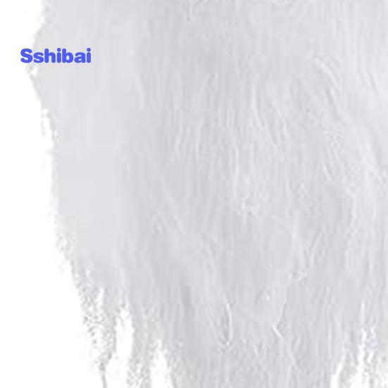 Рождественская борода Санта-Клауса, реалистичная вьющаяся, пушистая, мягкая резинка для взрослых и детей, косплей Санта-Клауса, искусственный белый руль, усы, костюм для вечеринки, реквизит