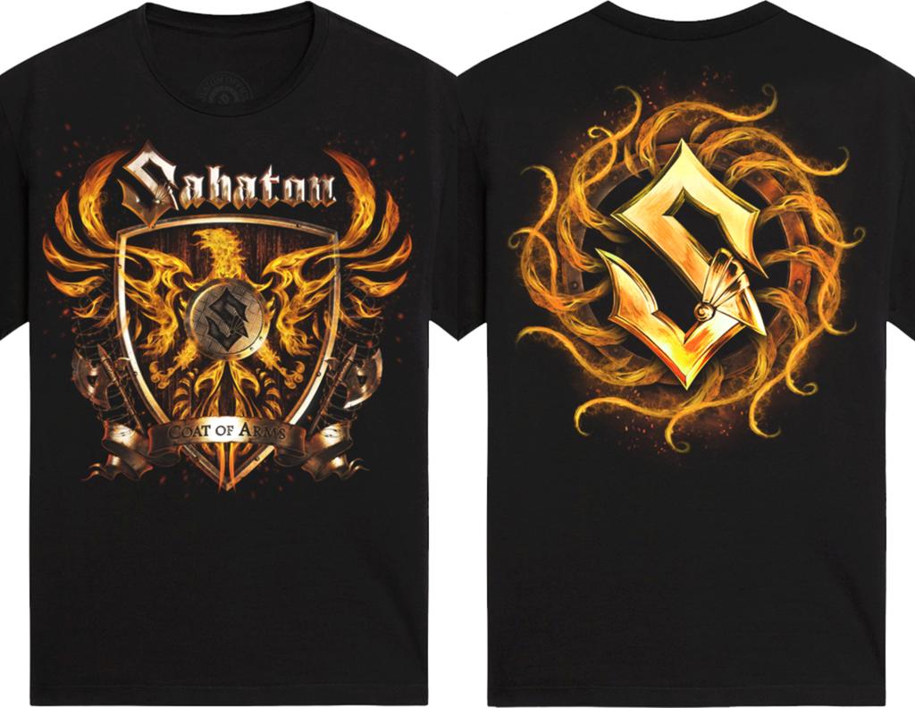 Sabaton Swiss Classic Band Print Unisex Unisex Short Sleeve Attack Of The Dead Unisex Tshirt Casual Cotton Street Y2k Overszied Tees
