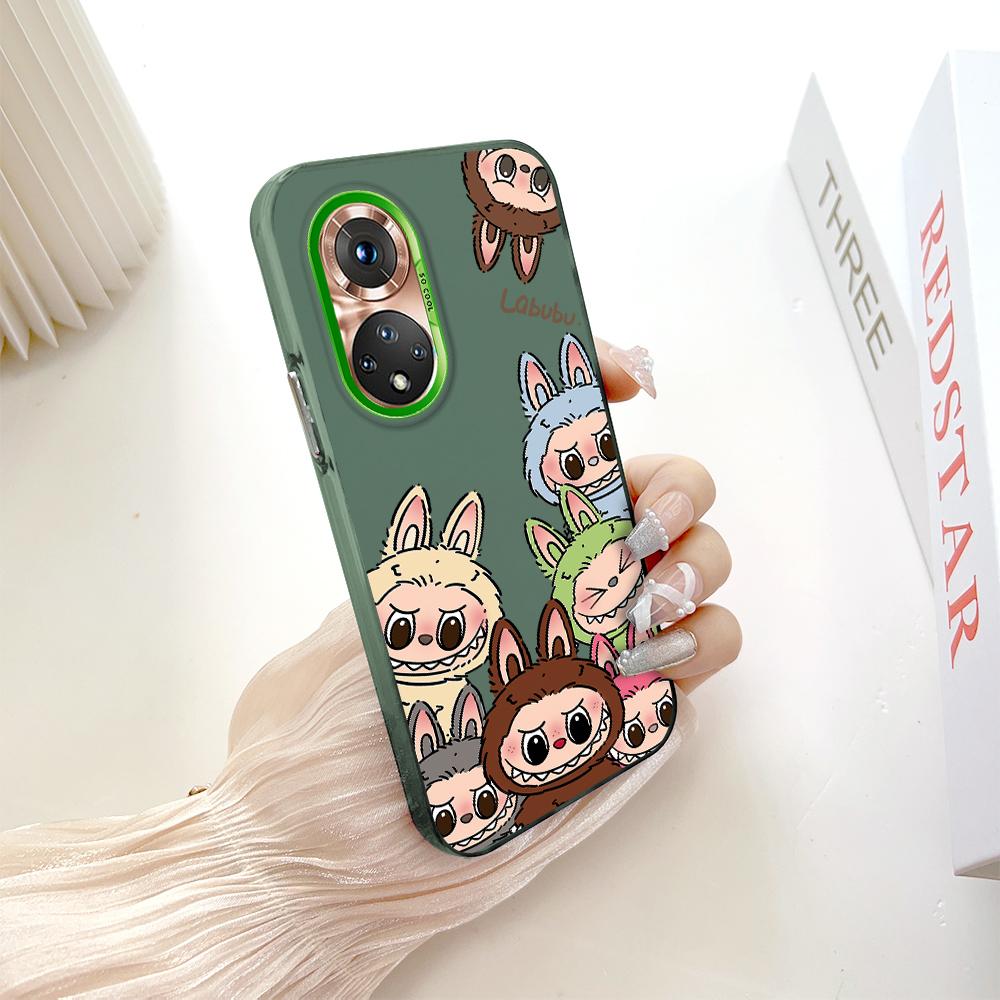 Раскрашенный узор, разноцветный, серебристый, двусторонний твердый корпус, противоударный противоударный чехол для телефона для Huawei Honor Infinix Tecno iPhone