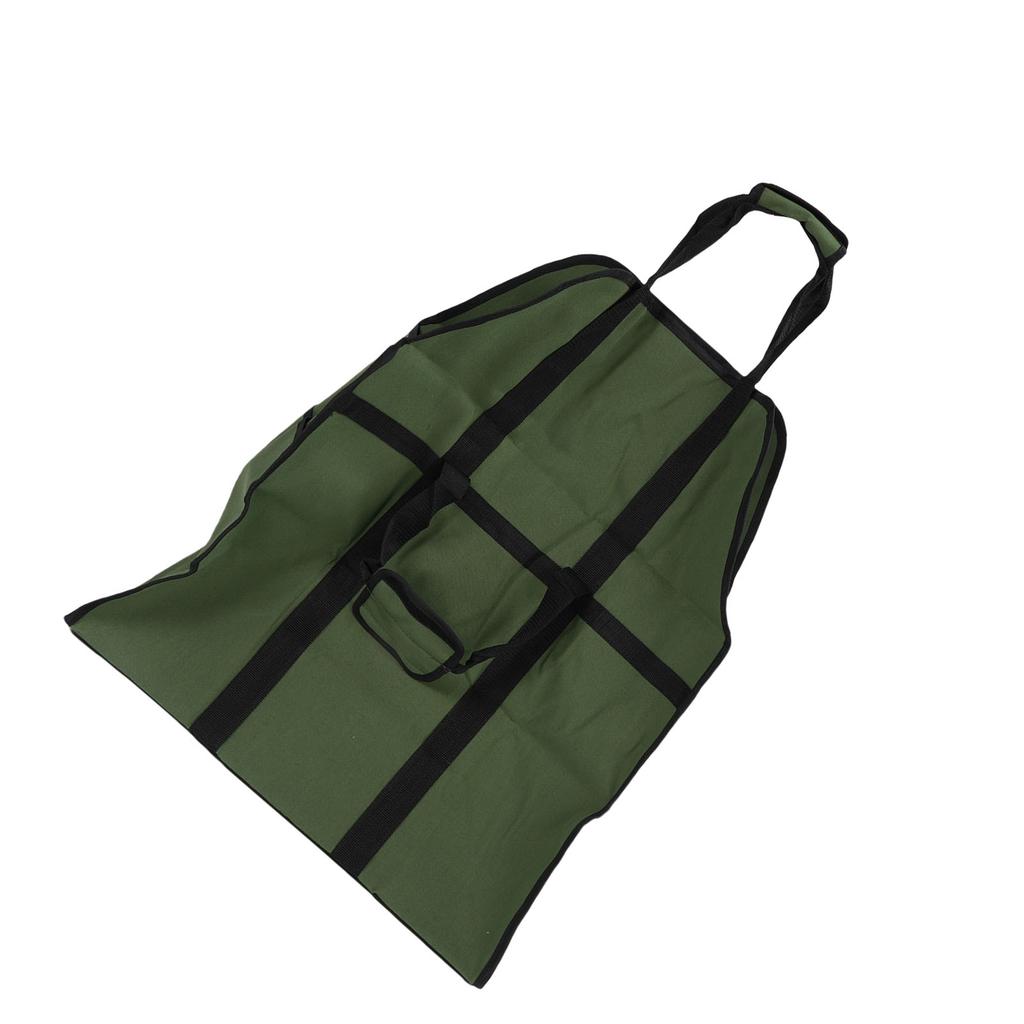 Сумка-переноска для дров, уличный держатель для хранения и переноски дров для кемпинга, барбекю, древесного угля, с двойной ручкой, водонепроницаемая