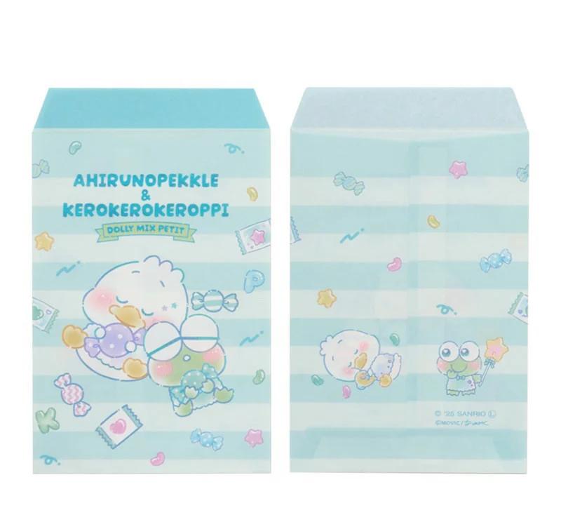 Sanrio Kerokerokeroppi & Ahiru no Pekkle DOLLY MIX PETIT Набор маленьких конвертов НОВЫЙ