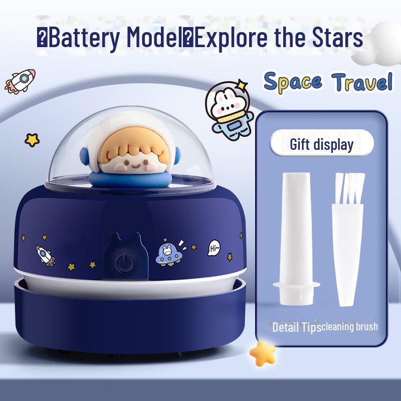 Мини-электрический настольный пылесос для стружки ластика и пепла от карандашей