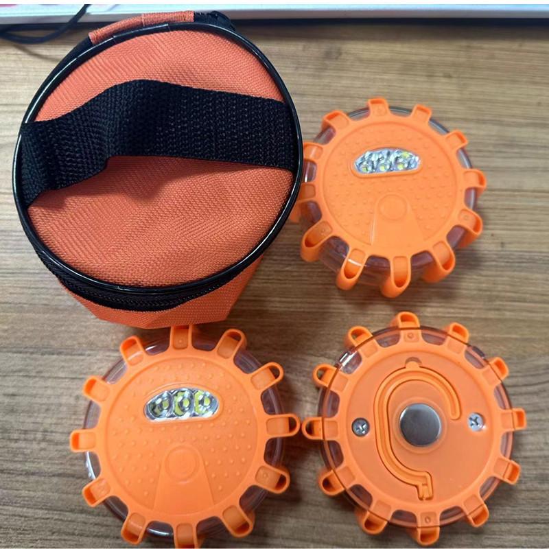 Светодиодная автомобильная предупреждающая световая сигнализация с сильным магнитным креплением и режимом постоянного света