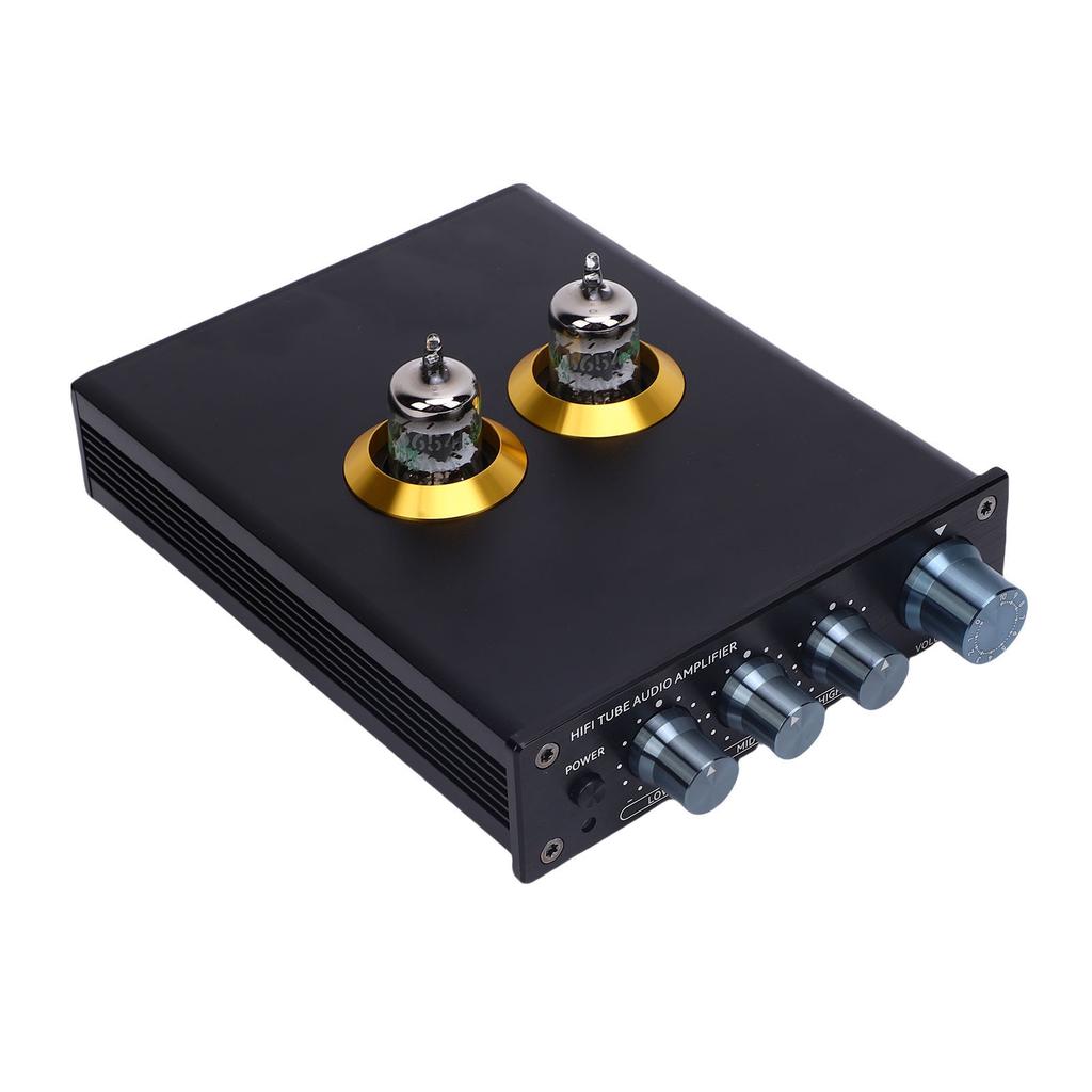 Hi-Fi Ламповый Предусилитель Регулировка Басов и Высоких Частот Ламповый Усилитель Мощности Предусилитель для Домашней Стерео Системы Звука США