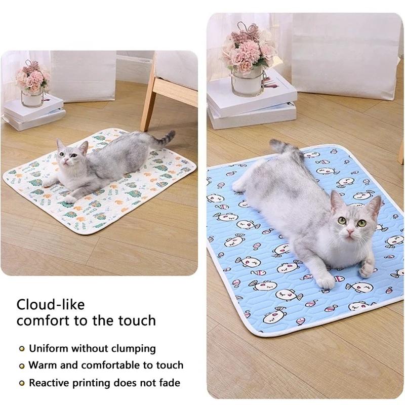 Breathable Dog Cooling Mat Summer Pet ColdBed for Small/Big Pet Dampproof Nonslip Pet Blanket Dog Sleeping Pad Camas Para Perros