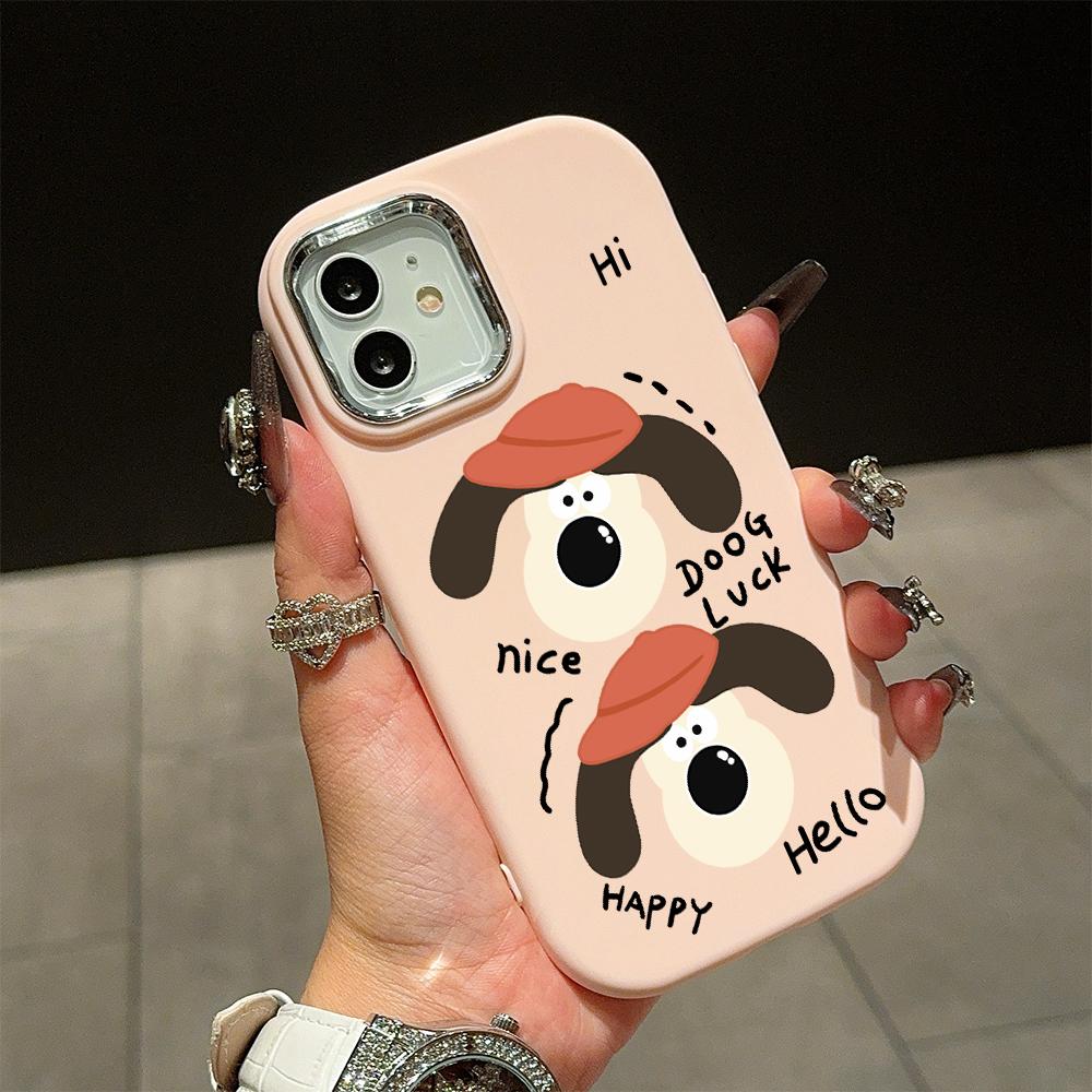 For OPPO A16 A38 A57 A58 A74 A78 A98 Reno8T Reno13F Realme C25S C53 C65 Cartoon Black Cat Silver Edge Soft Liquid Silicone Protective Casing