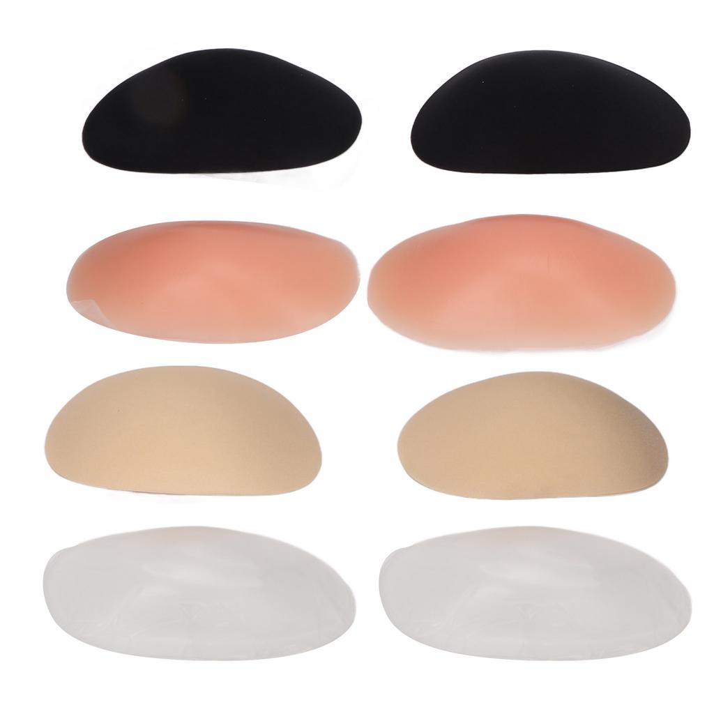 4 пары силиконовых подплечников, мягкие, дышащие, невидимые, съемные, предотвращающие скольжение, самоклеящиеся подплечники для женщин и мужчин