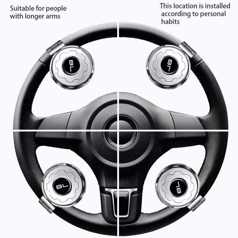 Универсальная автомобильная ручка для рулевого колеса, вращающиеся ручки рулевого колеса, ручка усилителя рулевого колеса для автомобилей, полуприцепов, вилочных погрузчиков, тракторов, лодок, гольф-каров