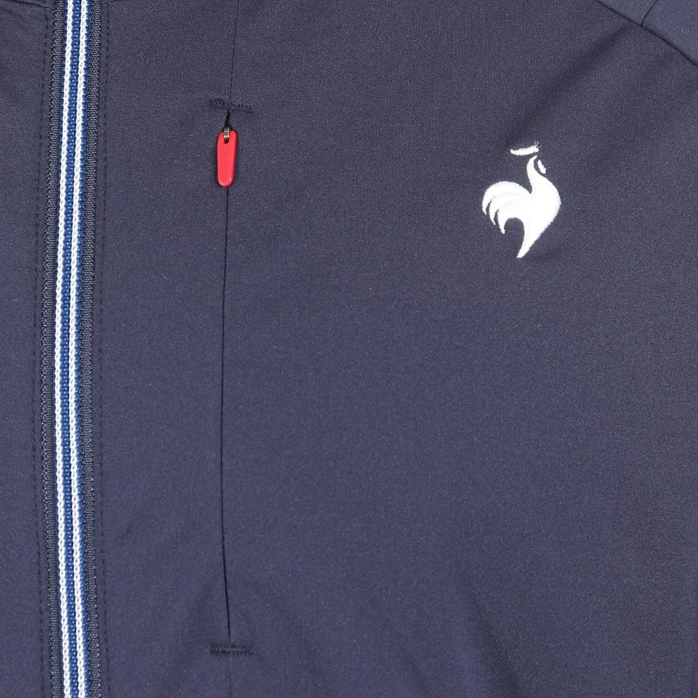 Coq Sportif Blouson Water легкий дождь ветрозащитный гольф QGMXJK01 NV00 3L [Le Golf] [Stretch Forcer] водоотталкивающий, совместимый, трикотажный, эластичный, чехол, мужской