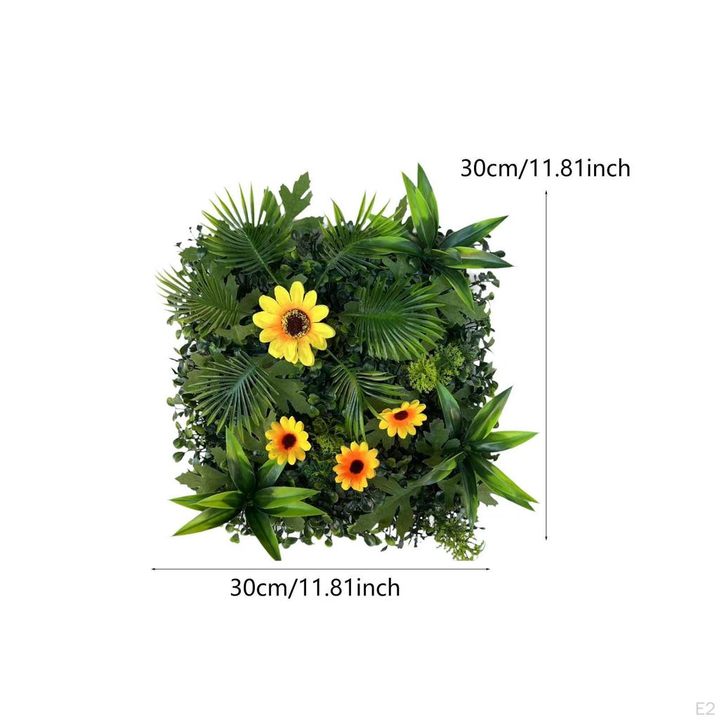 Grass Wall Panel Privacy Hedge Screen Decorative Artificial Backdrop for Wedding Party