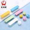KAK Детские деревянные ручки и ручки-кнопки для шкафов Кухонные ручки для дверей Ручка для шкафа-гардероба Макарон Ручки для ящиков Мебельные ручки