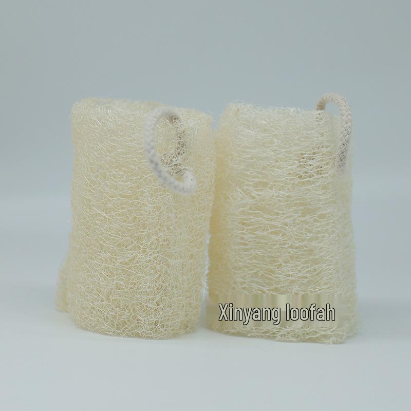 Natural Luffa Brush: Multi-Purpose Dish Scrubber & Bathing Sponge with Massage & Water Absorption Features