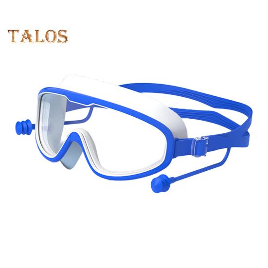 Очки для плавания для взрослых, противотуманные, с большой оправой, очки для плавания с высоким разрешением и широким обзором для мужчин и женщин