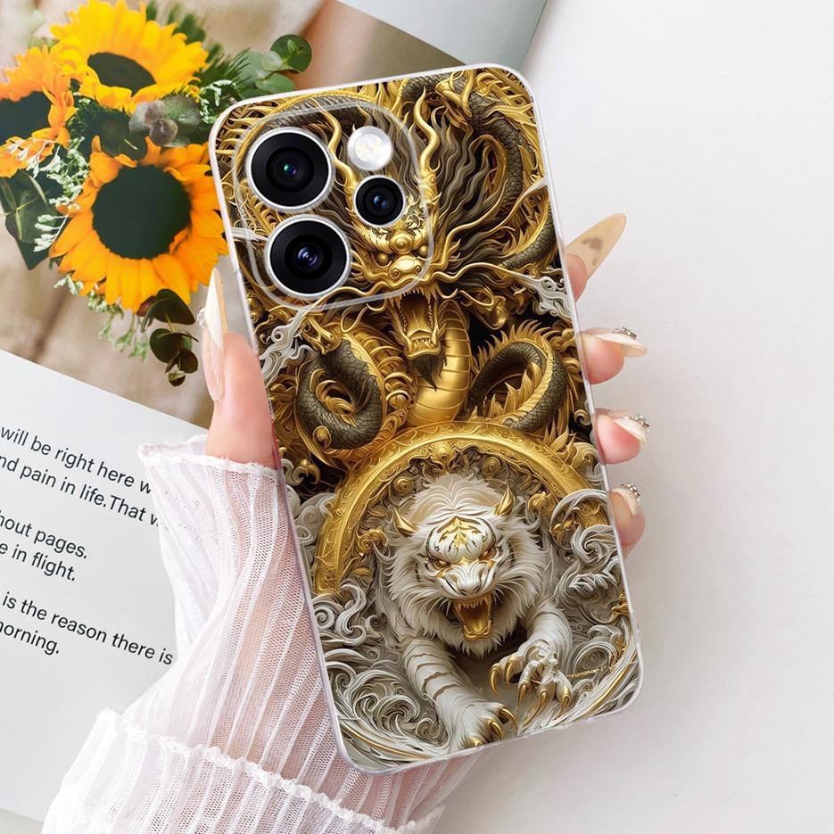For Oppo Reno 15 FS Case Reno15 F 5G CPH2801 Luxury Butterfly Painted Cover Soft Slim Phone Case For Oppo Reno15 Pro Fundas Bags