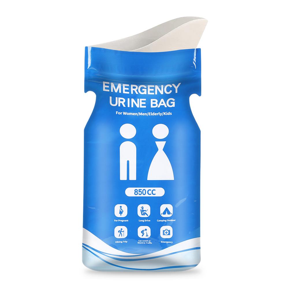 1-30PCS 850ml Outdoor Travel Emergency Portable Car Urinal Vomit Bags Mini Mobile Toilets Unisex Disposable Toilet Bag for Pregn