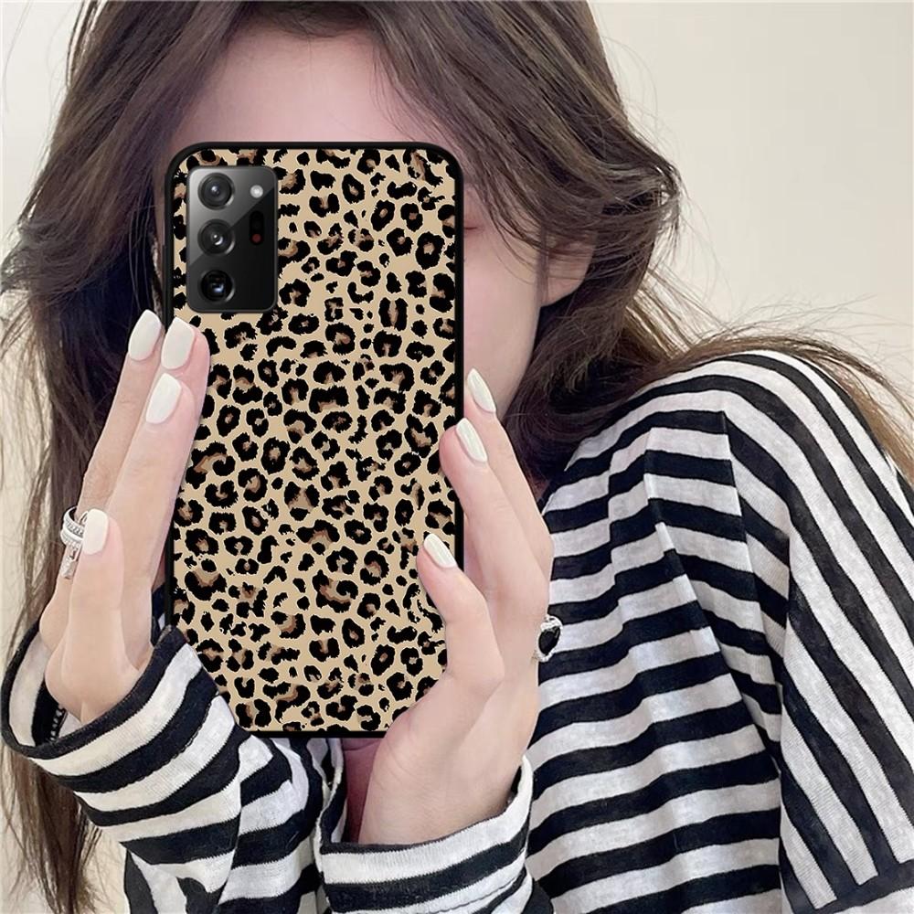 Чехол для телефона с леопардовым принтом для Samsung Note 8 9 10 20 Pro Plus Lite M 10 11 20 30 21 31 51 A 21 22 42 02 03