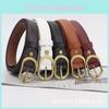 Vintage Belt Leather Women Versatile Decorative Waistband Casual Jeans Strap