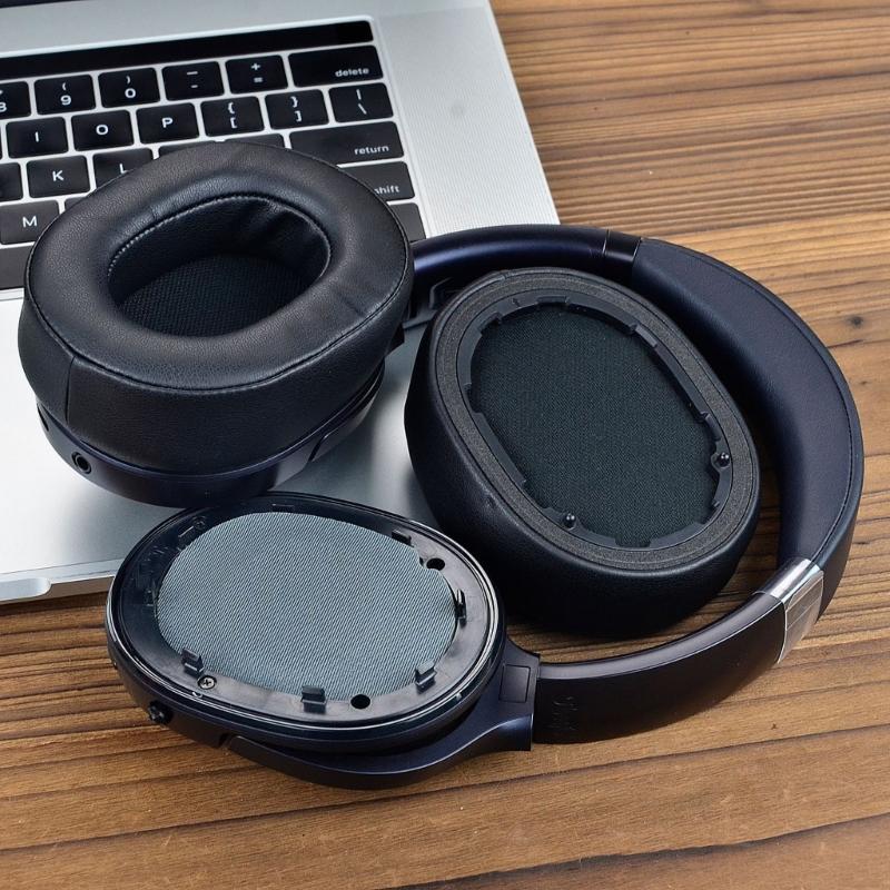 Дышащие белковые амбушюры для Teufel REAL BLUE NC (2021) Чехлы для наушников Амбушюры Накладки на уши Чехлы для наушников